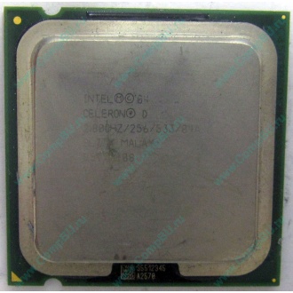 Процессор Intel Celeron D 330J (2.8GHz /256kb /533MHz) SL7TM s.775 (Каспийск)